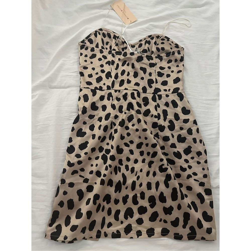 Beginning Boutique Fawn Mini Dress - Leopard - Picture 5 of 9